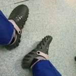 عکس ارسالی مشتری از دمپایی اکو کراکس