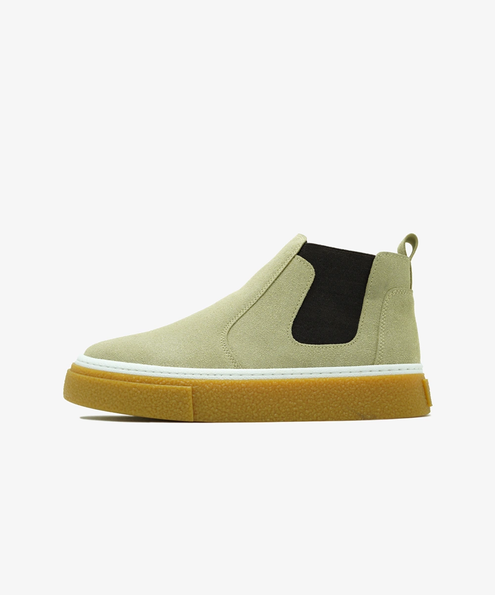 Cream-Zara-Chelsea-Boots نیم بوت مردانه زارا کرم